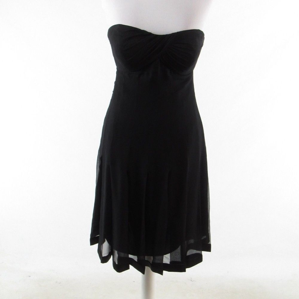 Morell Maxie black silk dress 6